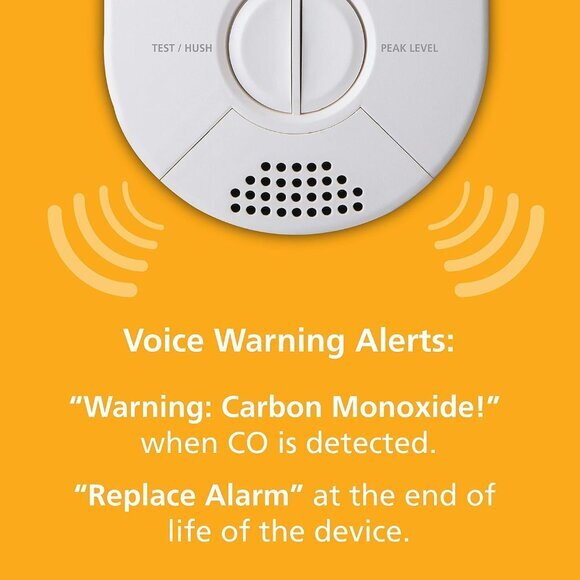 Kidde WiFi Carbon Monoxide Alarm & Indoor Air‎ Quality Monitor & Battery Backup - Picture 6 of 16